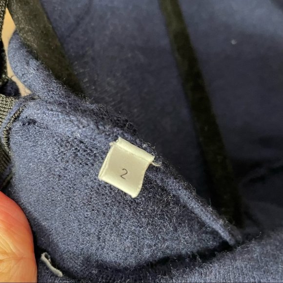 Sandro Wool Cashmere Crossover Back Anita Sweater - Picture 8 of 11